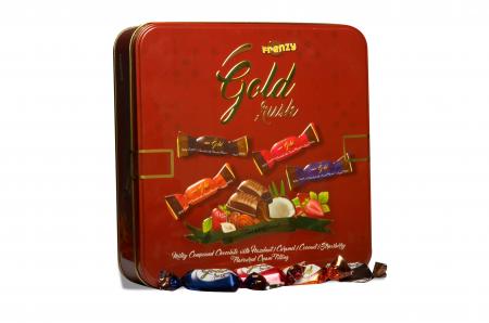  GOLD RUSH GIFT CHOCOLATE TIN BOX